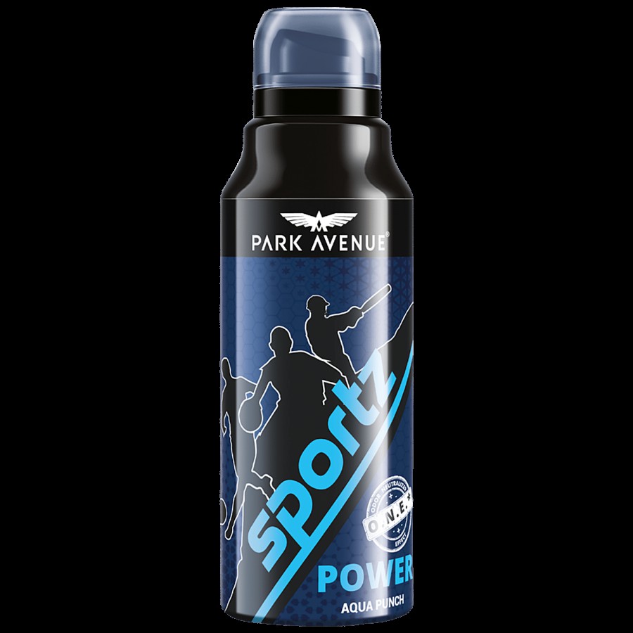 Park Avenue Sportz Power Deodorant - Aqua Punch