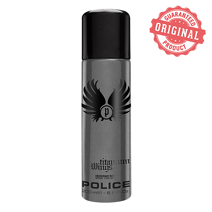 Police Wings Titanium Deodorant Spray