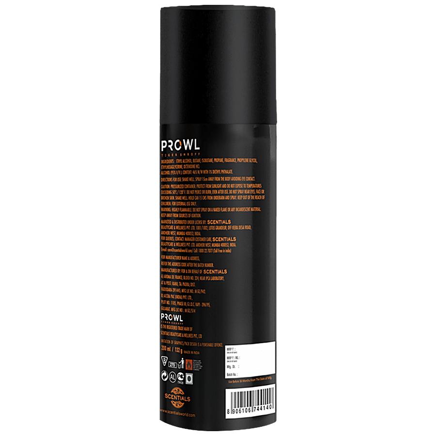 Prowl By Tiger Shroff Rush - Perfume Body Spray