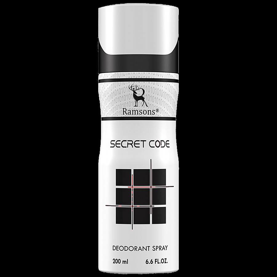 Ramsons Secret Code Deodorant Spary - For A Long Lasting Impression