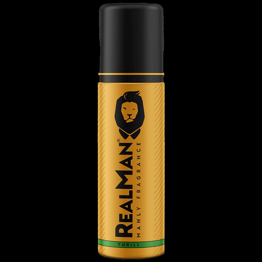 Realman Real Man Deodorant Body Spray - Thrill