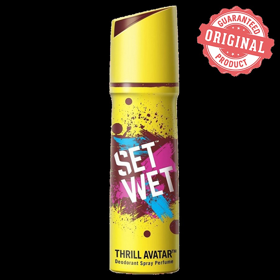 Set Wet Deodorant Spray Perfume - Thrill Avatar