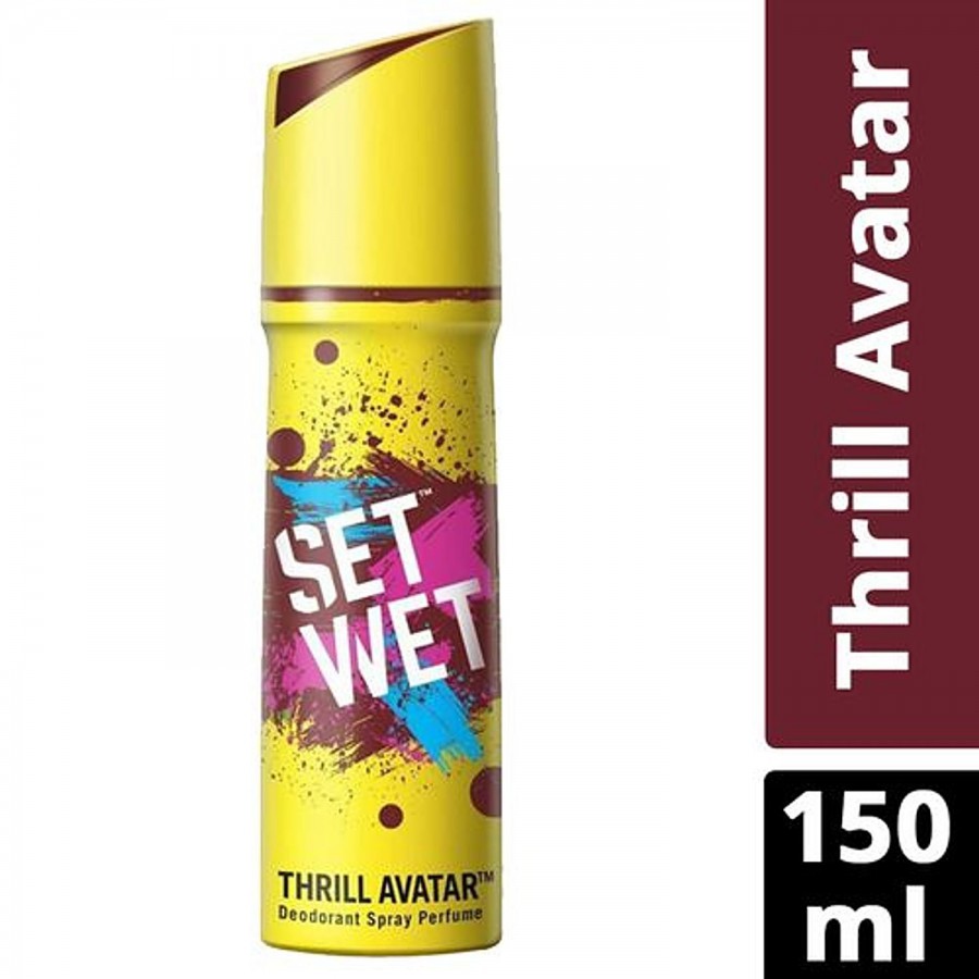 Set Wet Deodorant Spray Perfume - Thrill Avatar