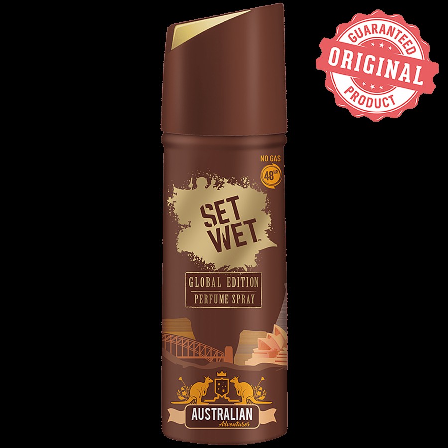 Set Wet Global Edition Australian Adventures Deodorant For Men