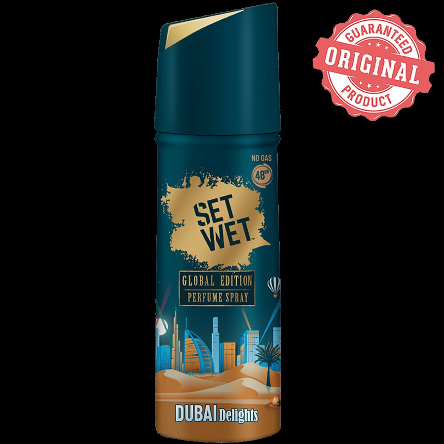 Set Wet Global Edition Dubai Delights Deodorant For Men