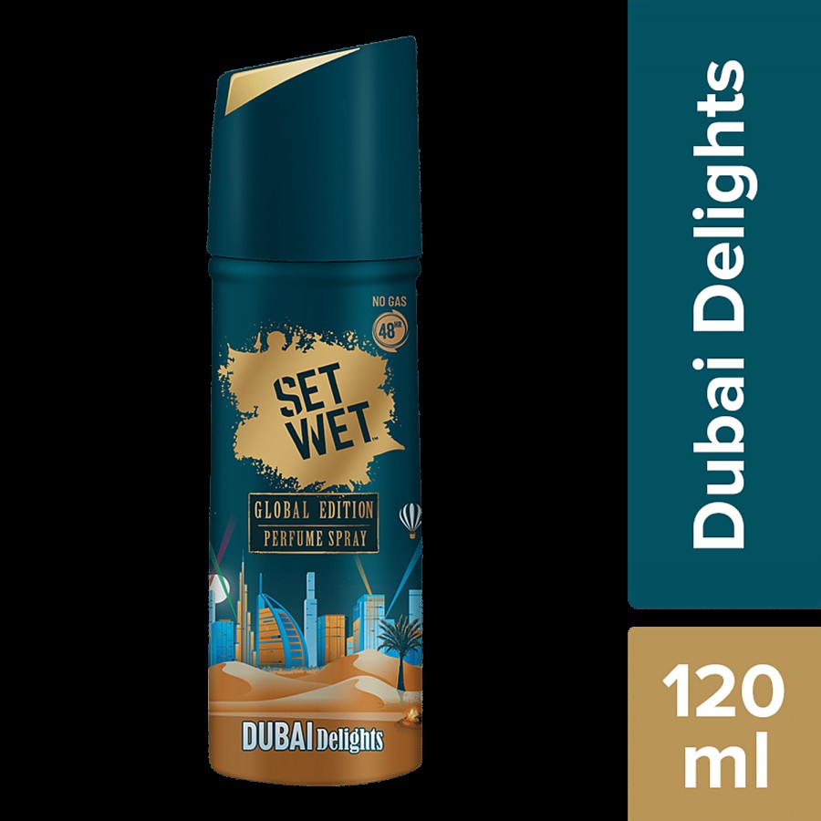 Set Wet Global Edition Dubai Delights Deodorant For Men