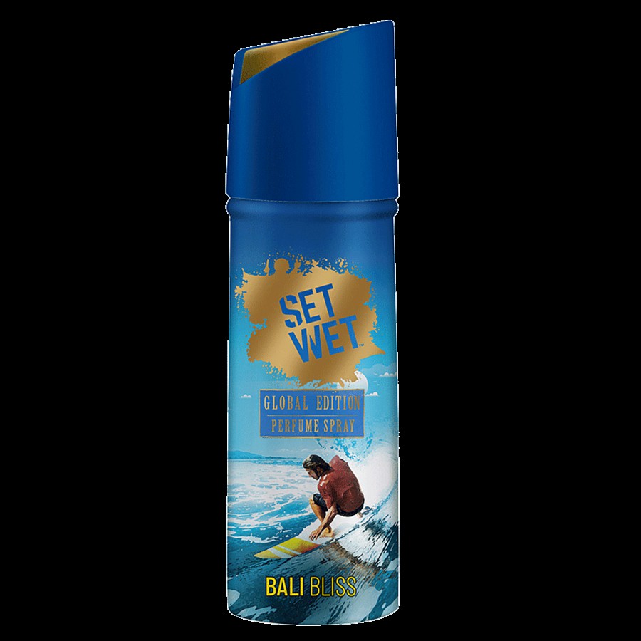 Set Wet Global Edition Perfume Spray For Men - Bali Bliss