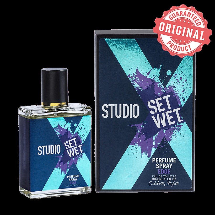 Set Wet Studio X Perfume Spray For Men - Edge