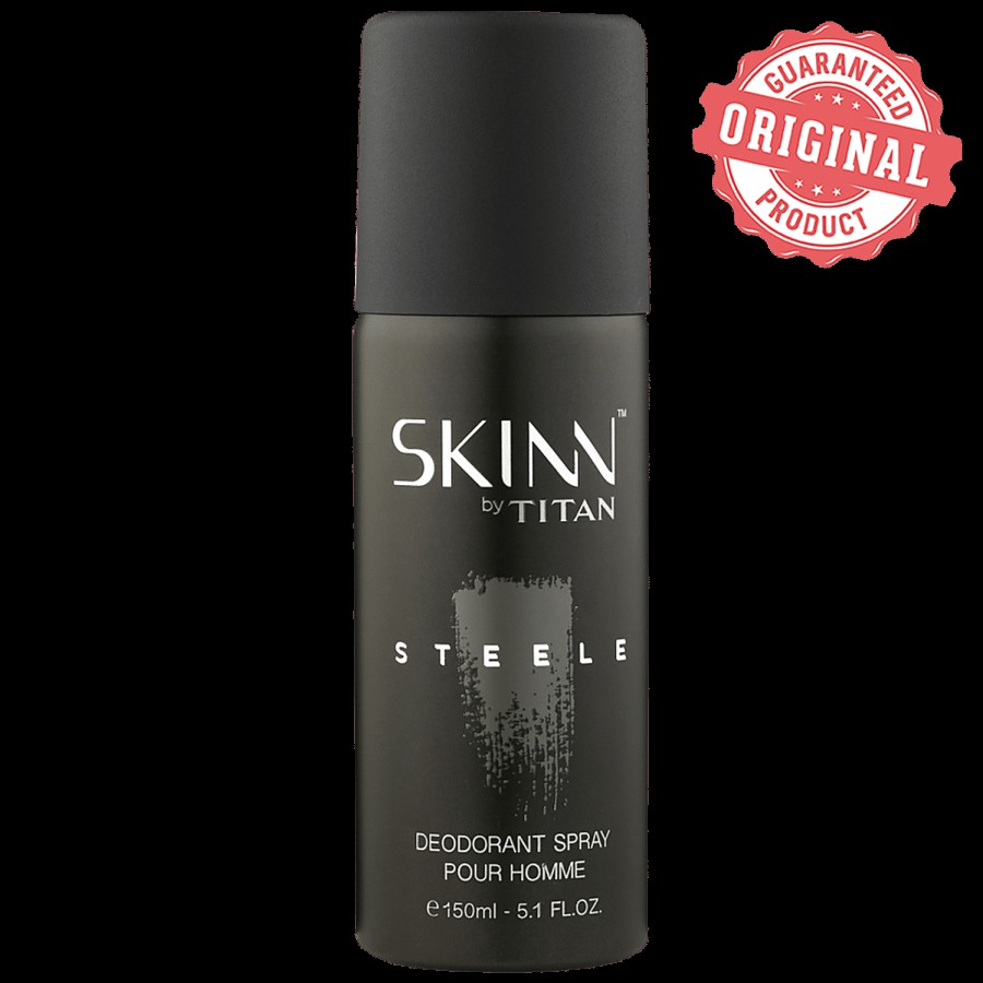 Skinn By Titan Steel Deo For Men