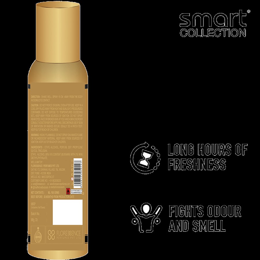 Smart Collection No Gas Deodorant -  Swiss Gold