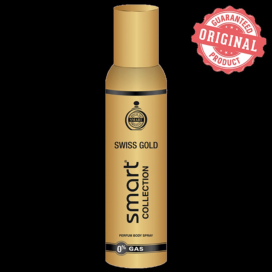 Smart Collection No Gas Deodorant -  Swiss Gold