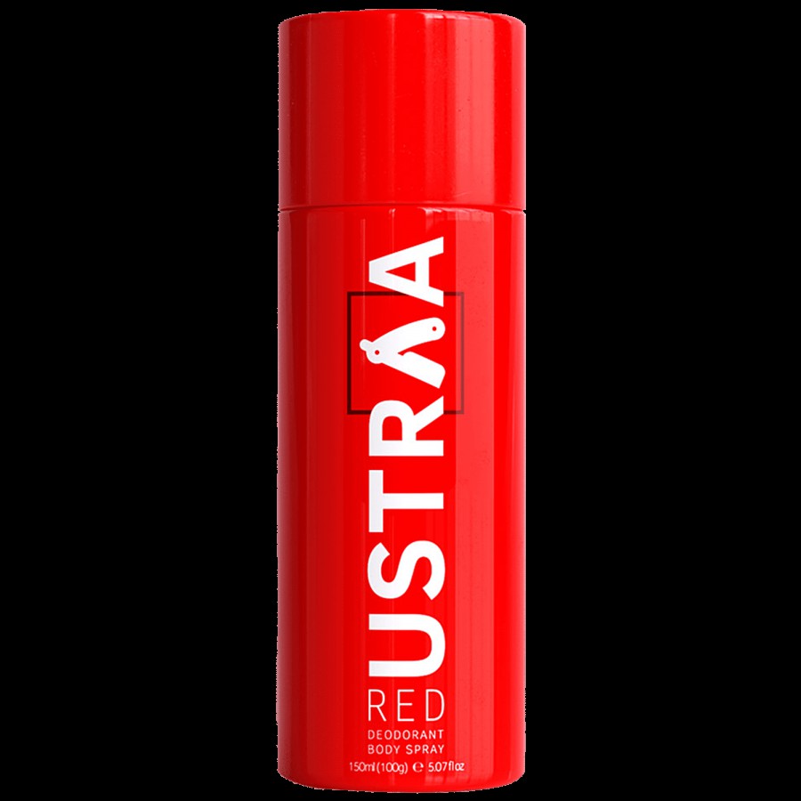 Ustraa Deodorant Body Spray - Red