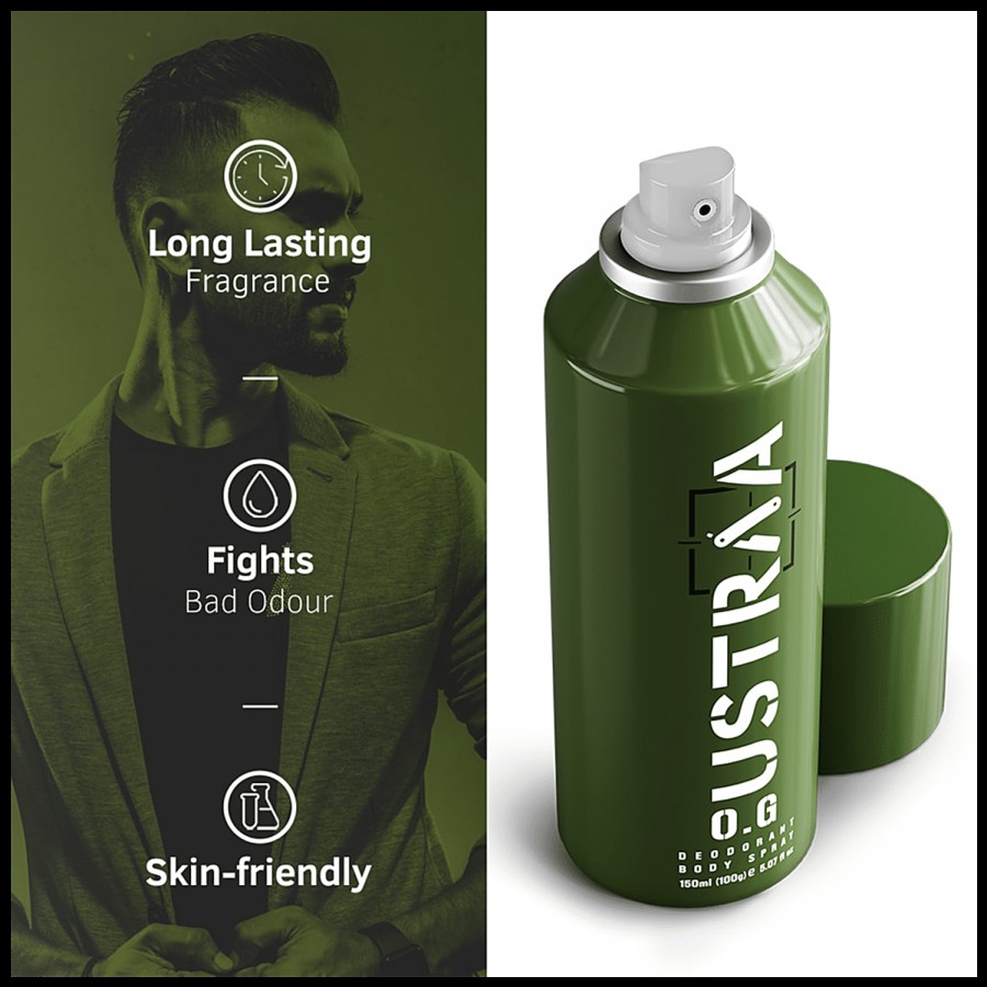 Ustraa O.G Deodorant Body Spray - Strong