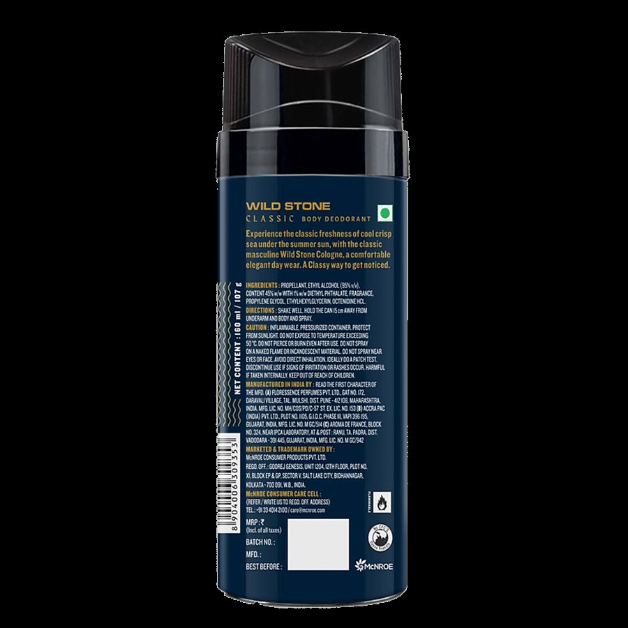 Wild Stone Deodorant Spray - Classic Cologne