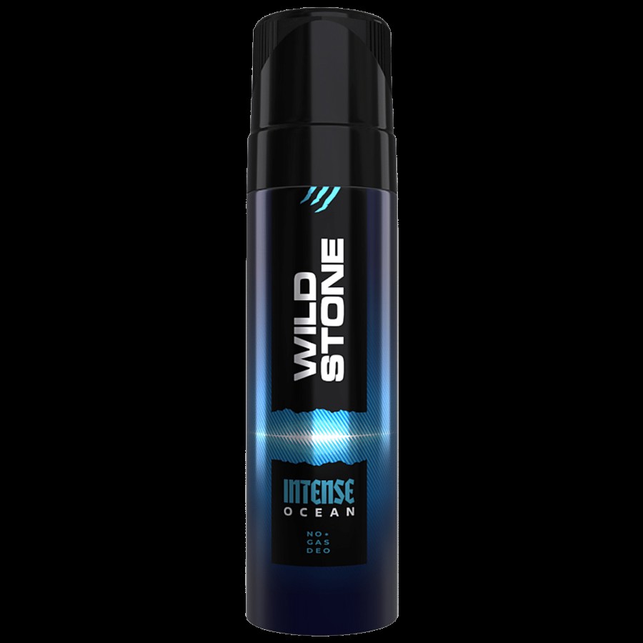 Wild Stone No Gas Deodorant - Intense Ocean