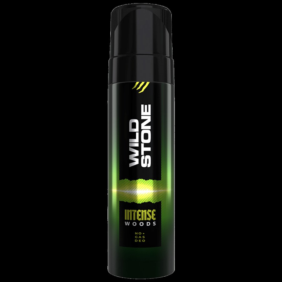 Wild Stone No Gas Deodorant - Intense Woods