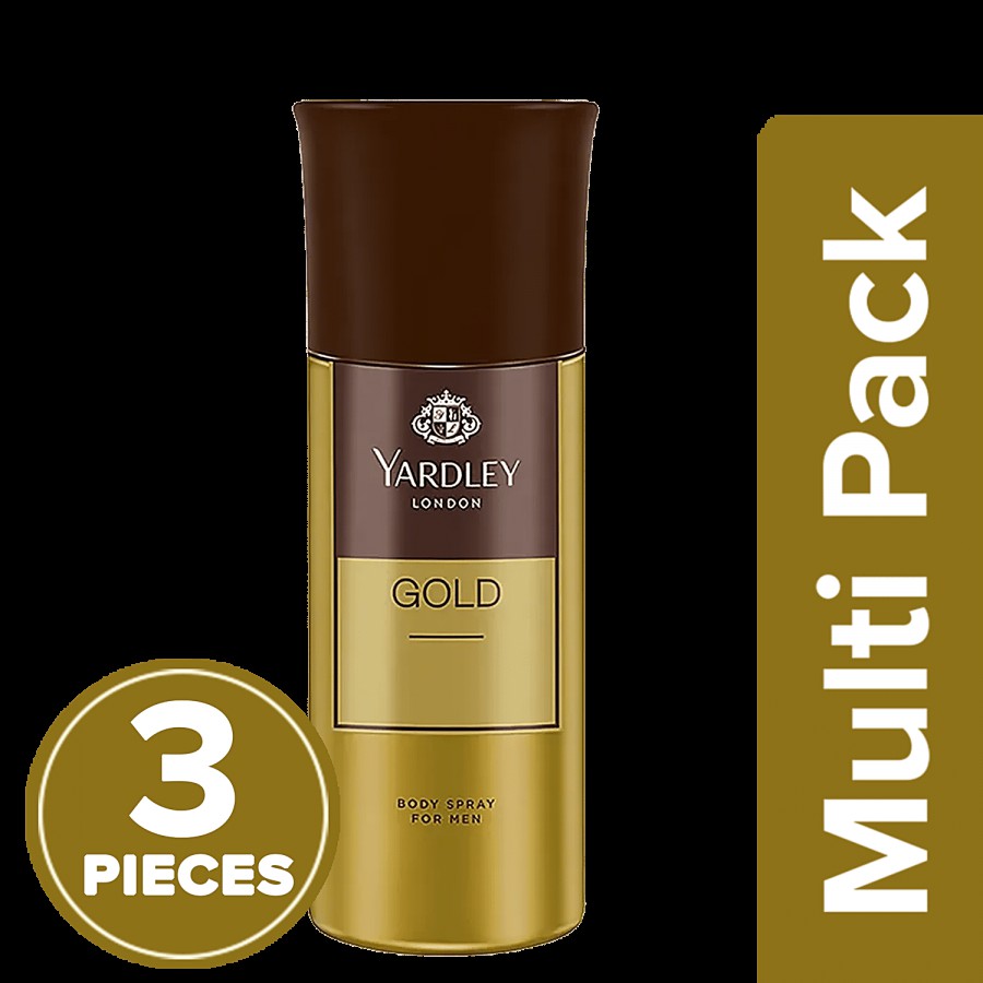 Yardley London Gold Deodorant - For Men