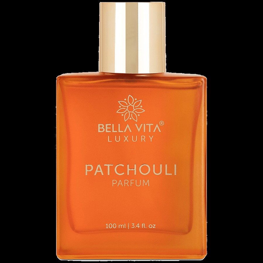 Bella Vita Organic Patchouli Unisex Perfume For Men & Women With Long Lasting Sweet