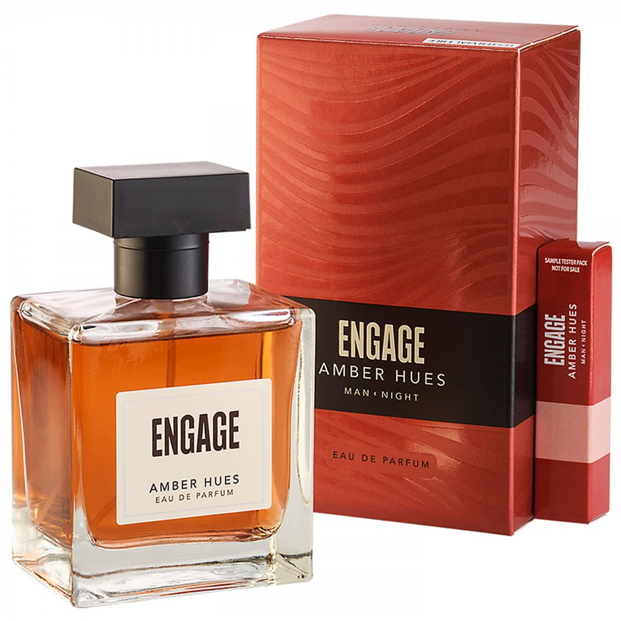 Engage Amber Hues Eau De Parfum - For Men