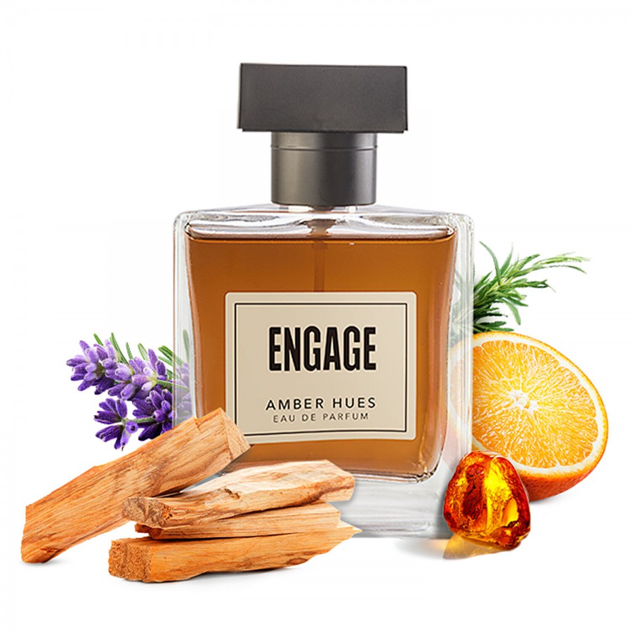 Engage Amber Hues Eau De Parfum - For Men