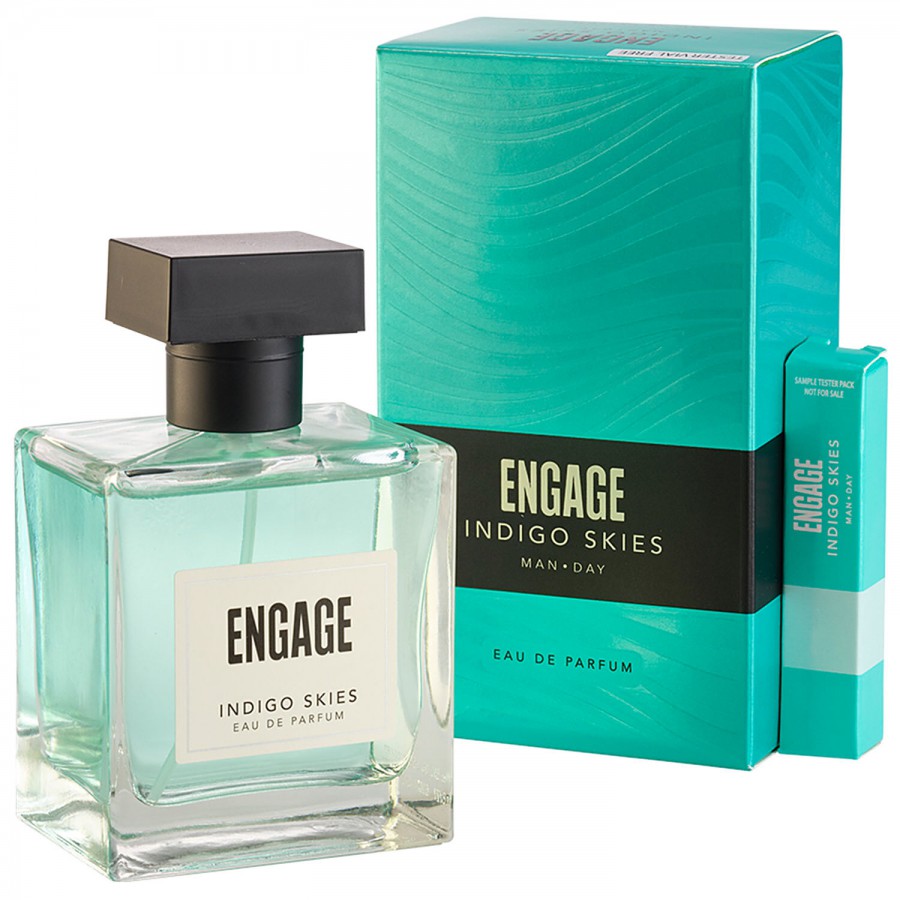 Engage Indigo Skies Eau De Parfum - For Men