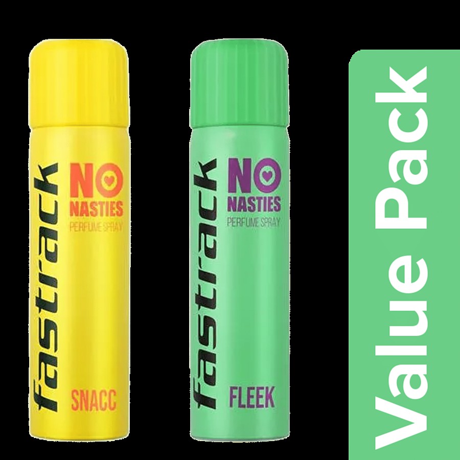 Fastrack No Nasties Perfume Spray - Fleek & Snacc