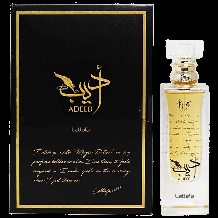 Lattafa Adeeb Eau De Parfum - Imported