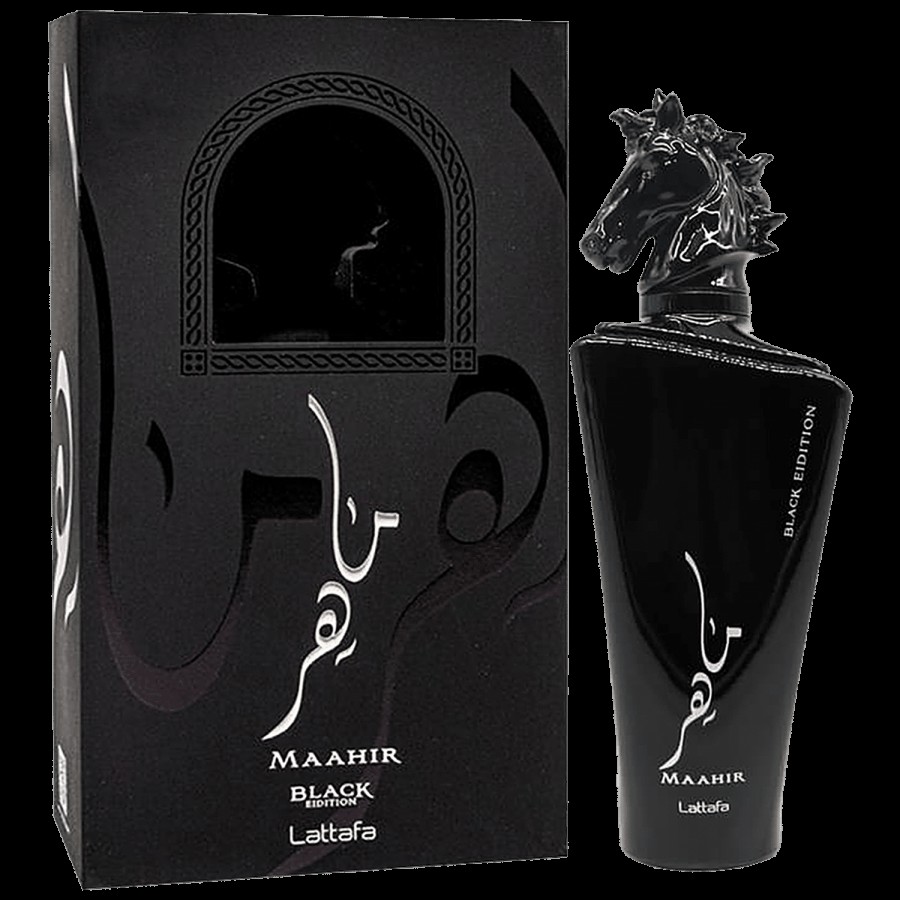 Lattafa Maahir Black Eau De Parfum - Imported