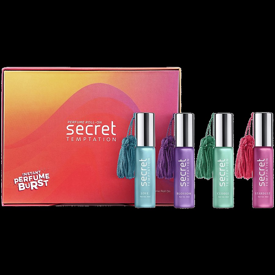 Secret Temptation Perfume Roll-On Gift Set - For Women