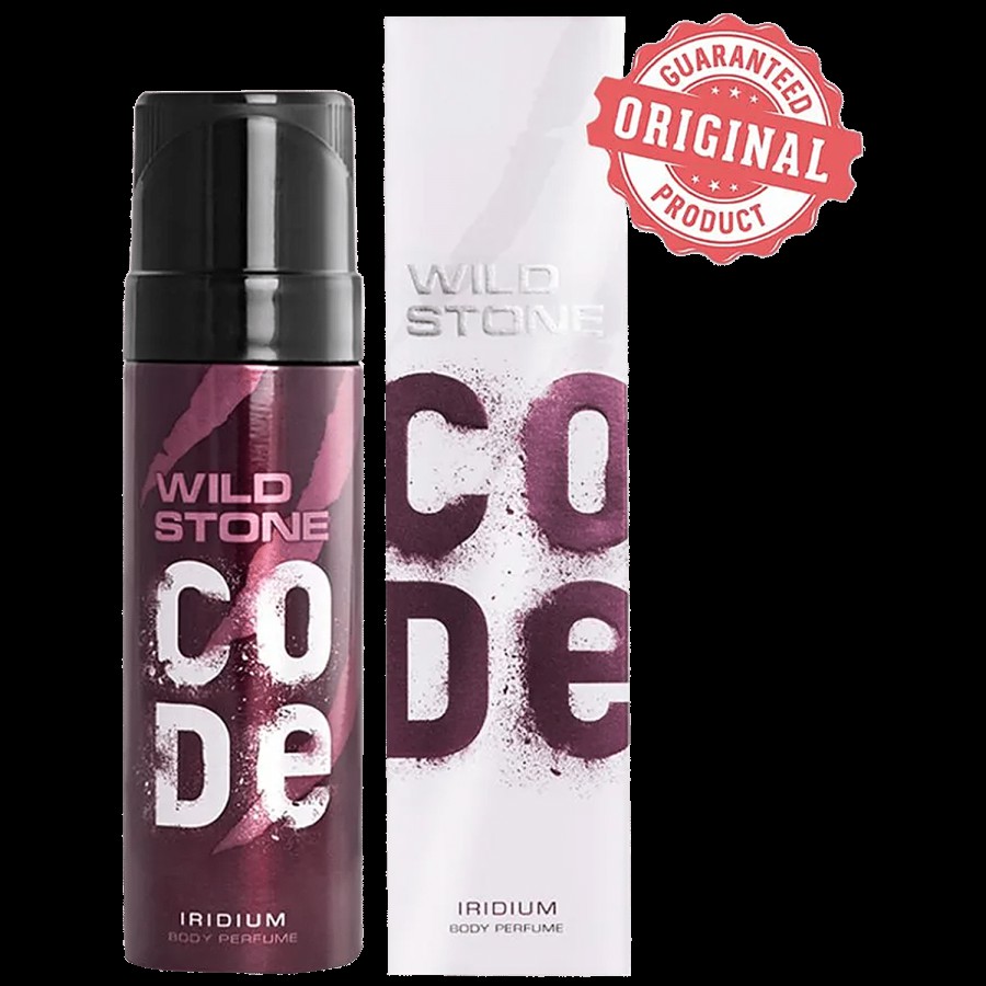 Wild Stone Code Iridium - Body Perfume