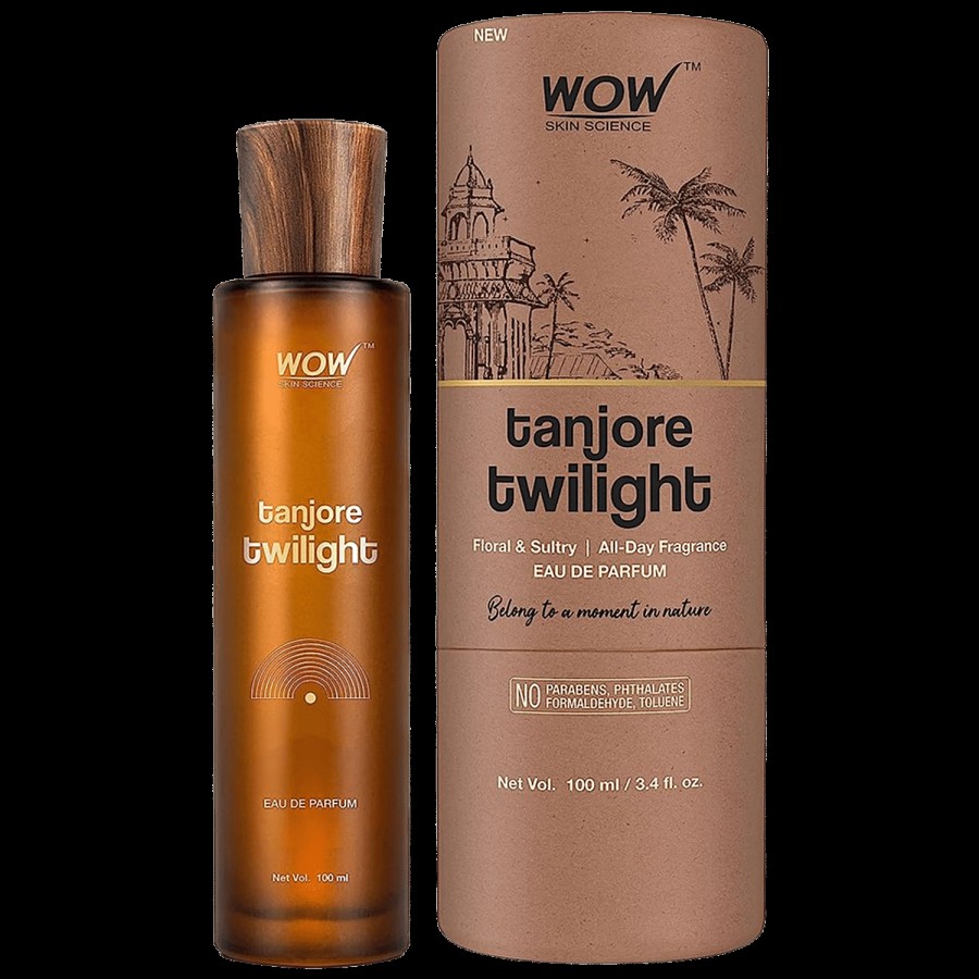 Wow Skin Science Eau De Parfum Tanjore Twilight - Floral & Sultry