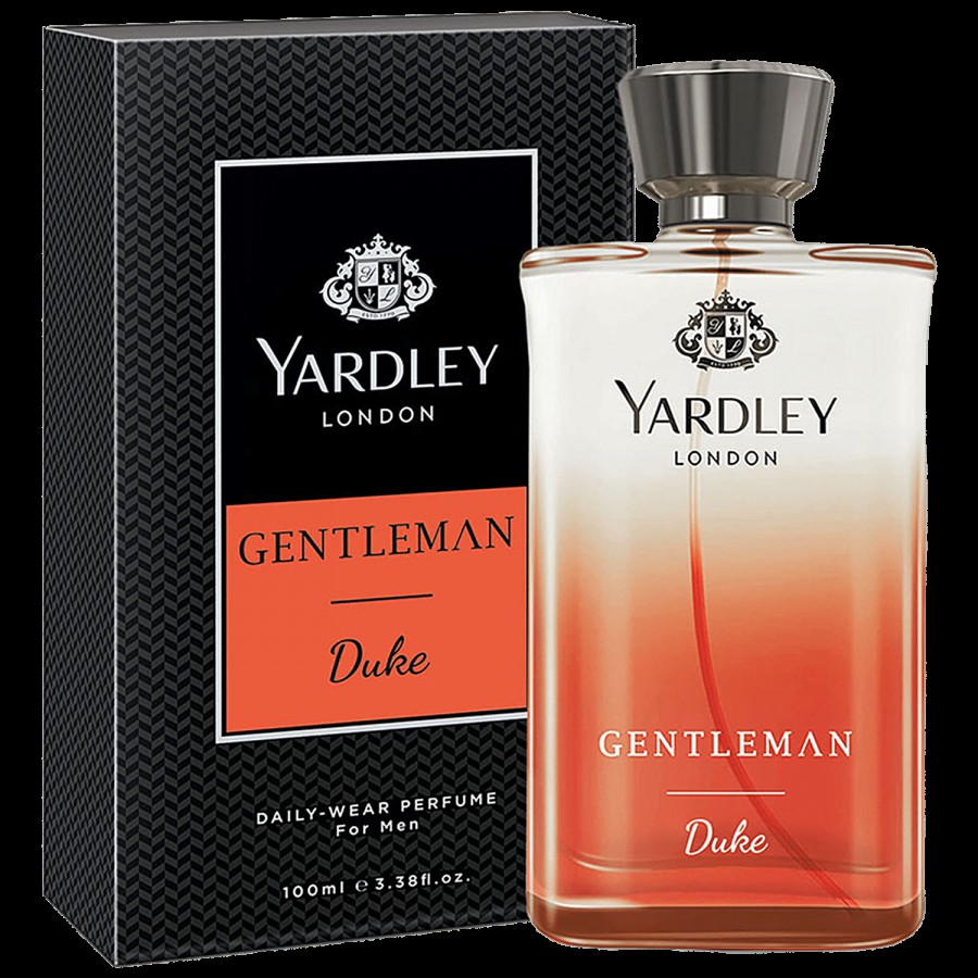 Yardley London Duke - Daily Wear Perfume For Men - 48 Hour Protection