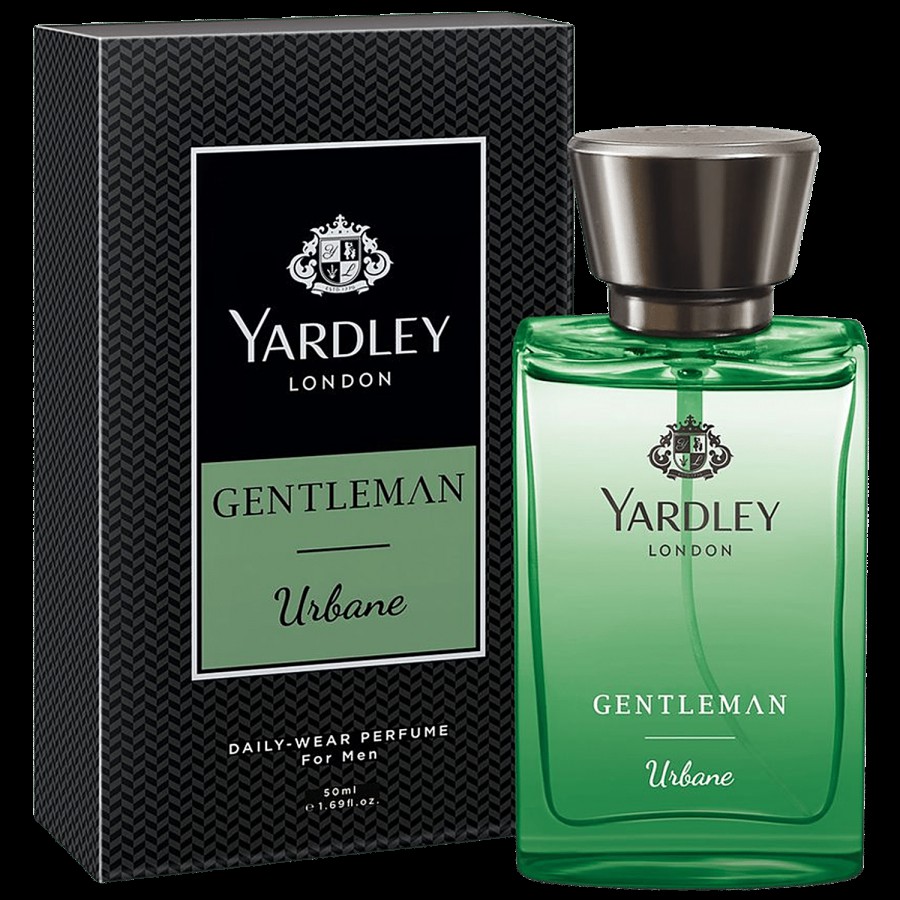 Yardley London Gentleman Urbane Daily Wear Perfume for Men| Fougère Notes