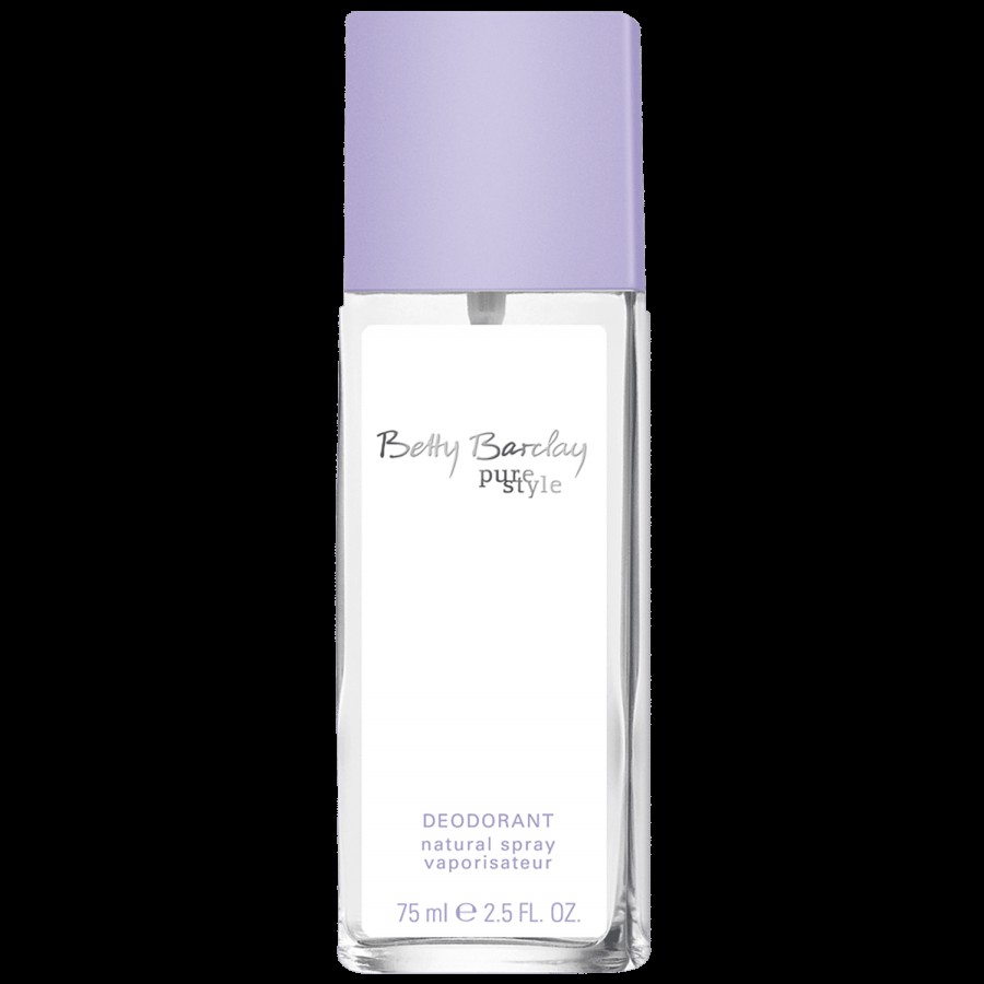 Betty Barclay Pure Style Deodorant Natural Spray - Long-Lasting Fragrance