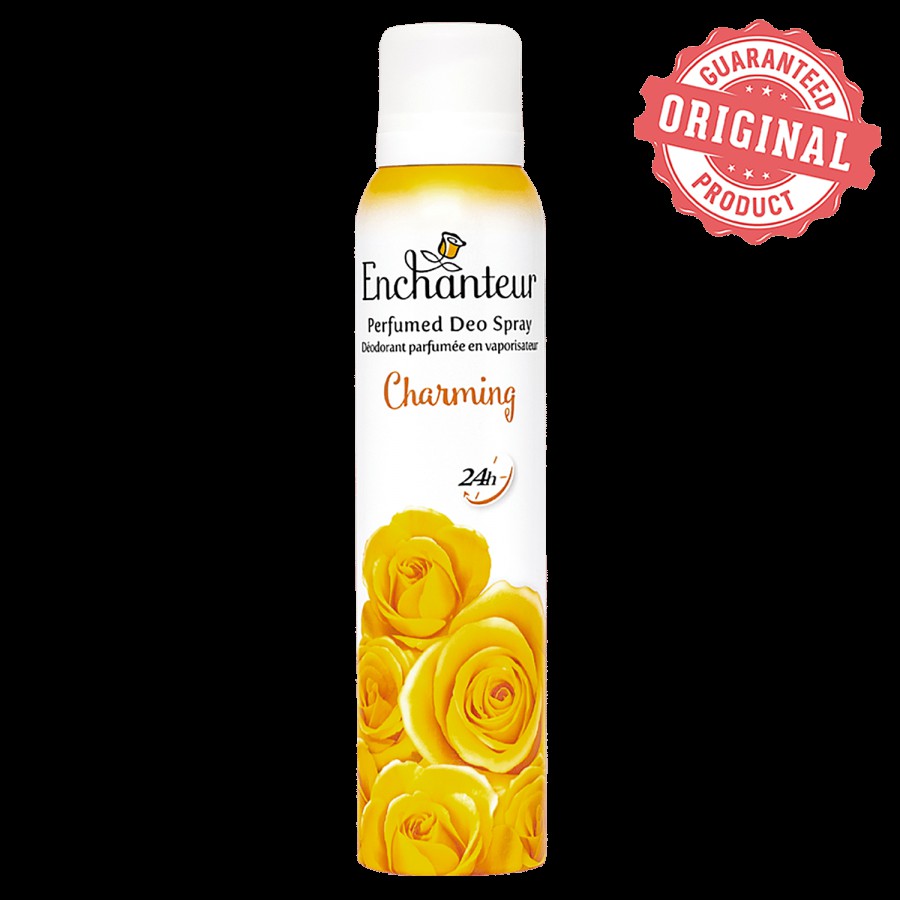 Enchanteur Charming Perfumed Deo Spray - For Women