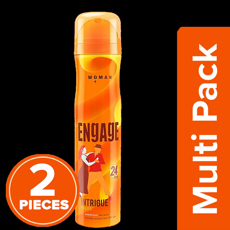 Engage Intrigue Bodylicious Deo Spray - For Her