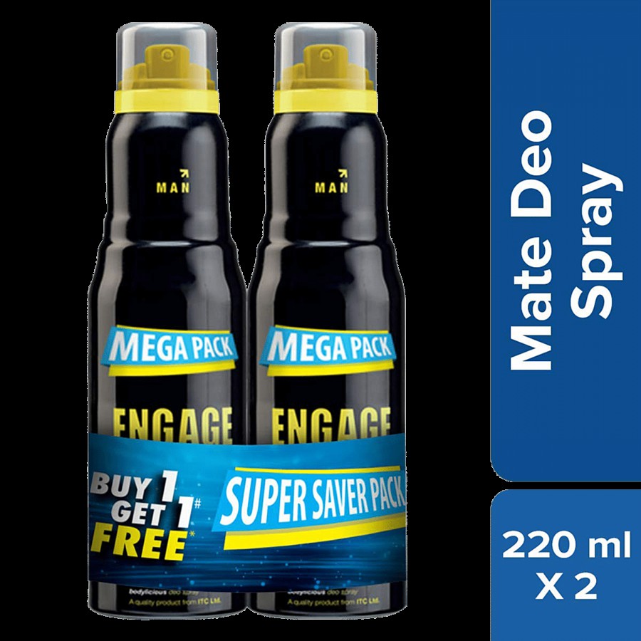 Engage Mega Pack Mate Deodorant Spray - Citrus