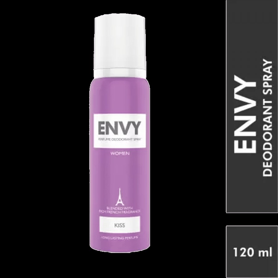 Envy Kiss Perfume Deodorant Spray - Long-Lasting