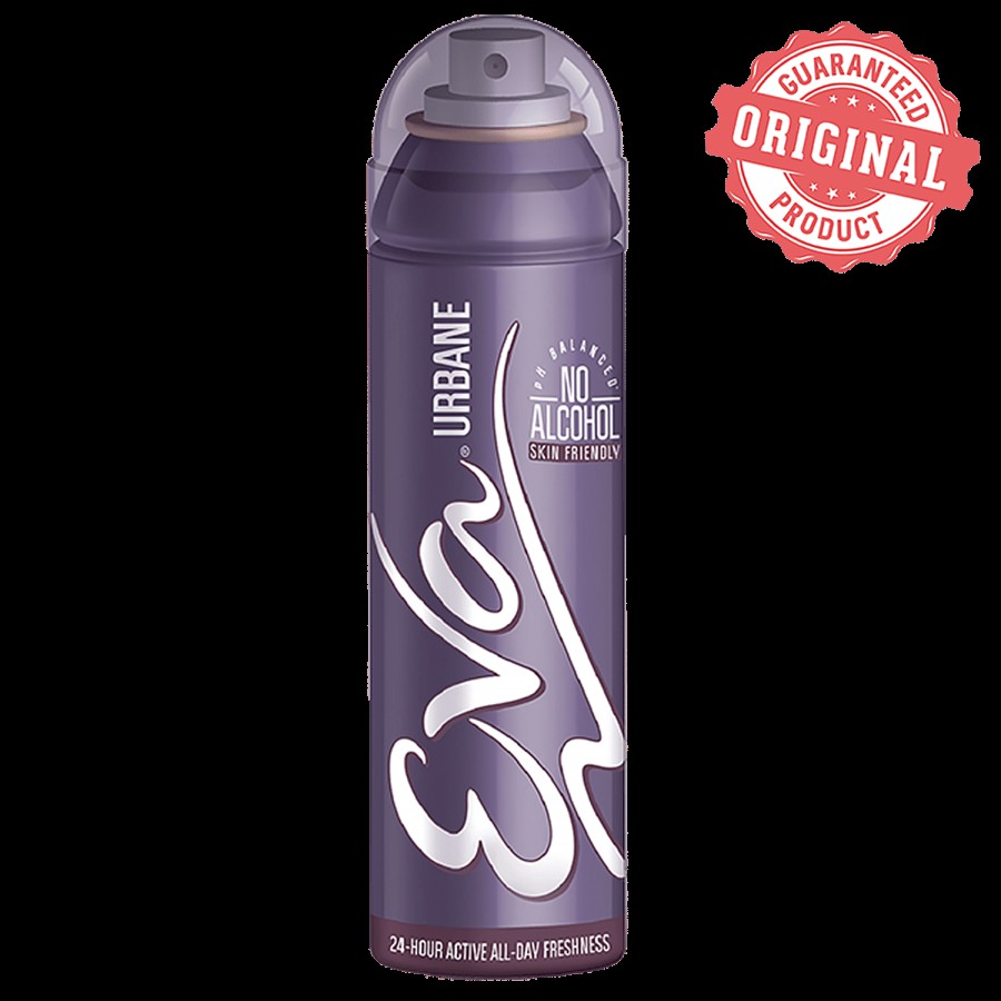 Eva Deodorants for Women Urbane | pH Balanced | No Alcohol | Skin Friendly