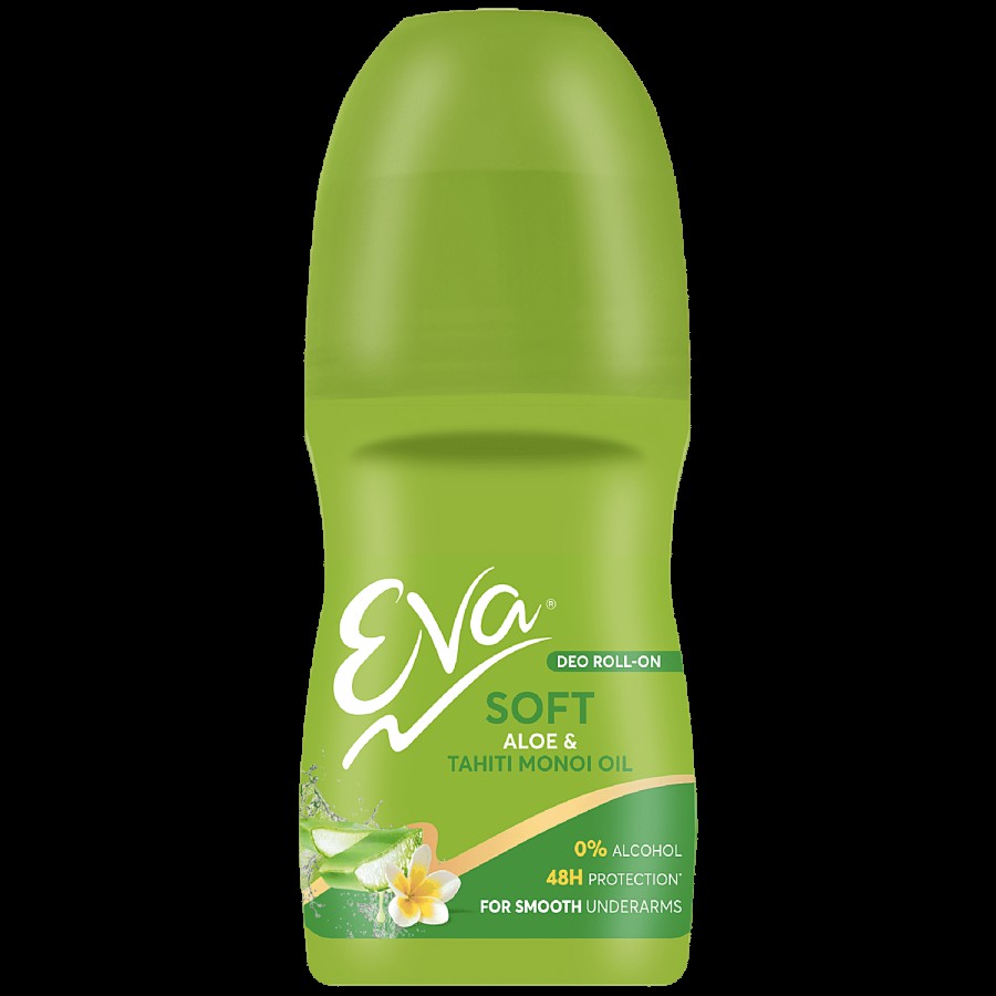 Eva Soft Deo Roll On - Aloe & Tahiti Monoi Oil