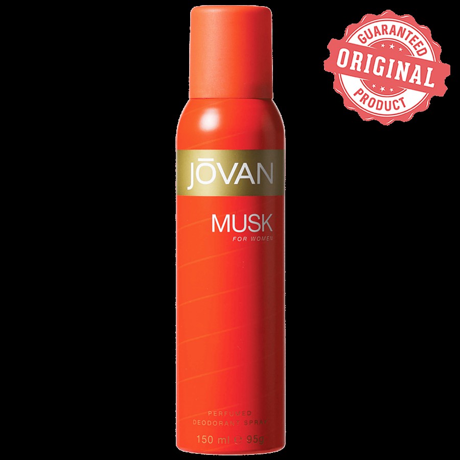 Jovan Deodorant Body Spray for Women - Musk