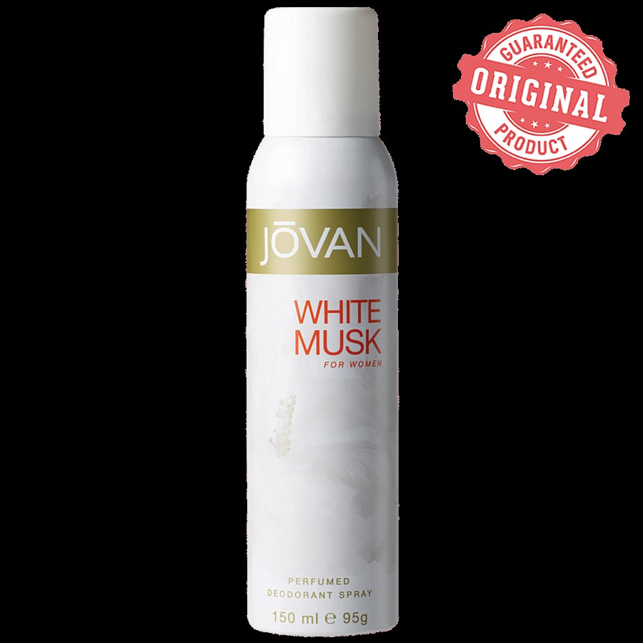 Jovan Deodorant Body Spray for Women - White Musk