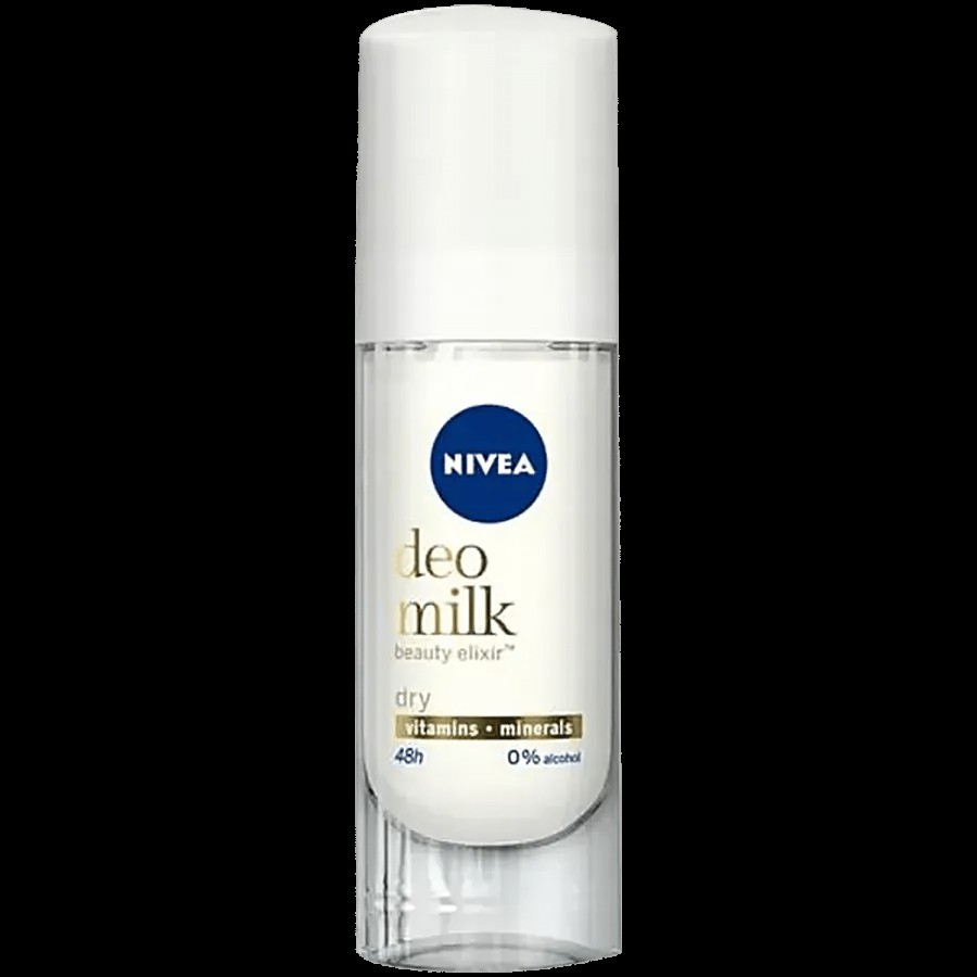 NIVEA Deo Milk Elixir Women Deodorant Roll On - Dry Skin