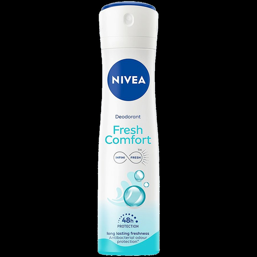 NIVEA Fresh Comfort Women Deodorant - Long Lasting Freshness & 48h Protection