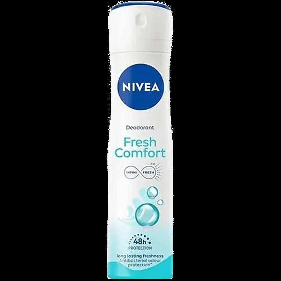 NIVEA Fresh Comfort Women Deodorant - Long Lasting Freshness & 48h Protection