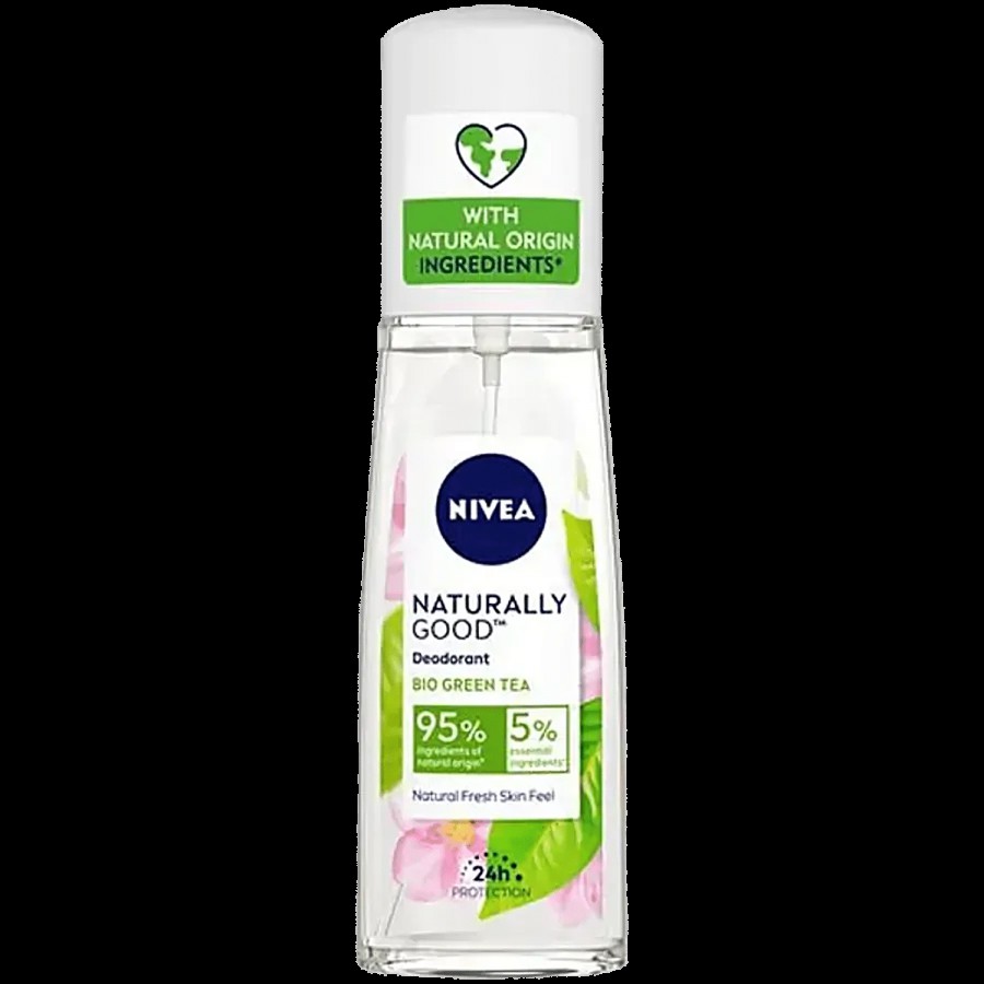 NIVEA Naturally Good Deodorant - Bio Green Tea With Natural Fresh Skin Feel