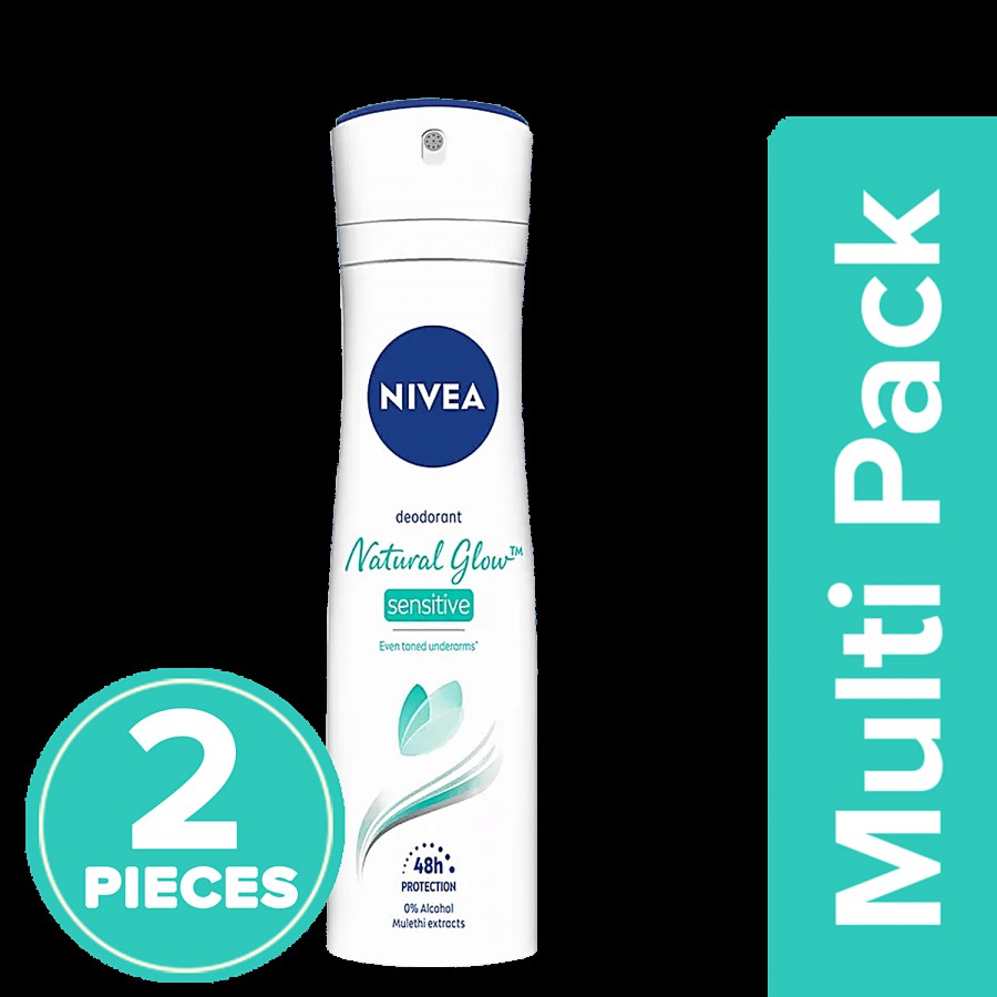 NIVEA Whitening Sensitive Women Deodorant For 48H Protection