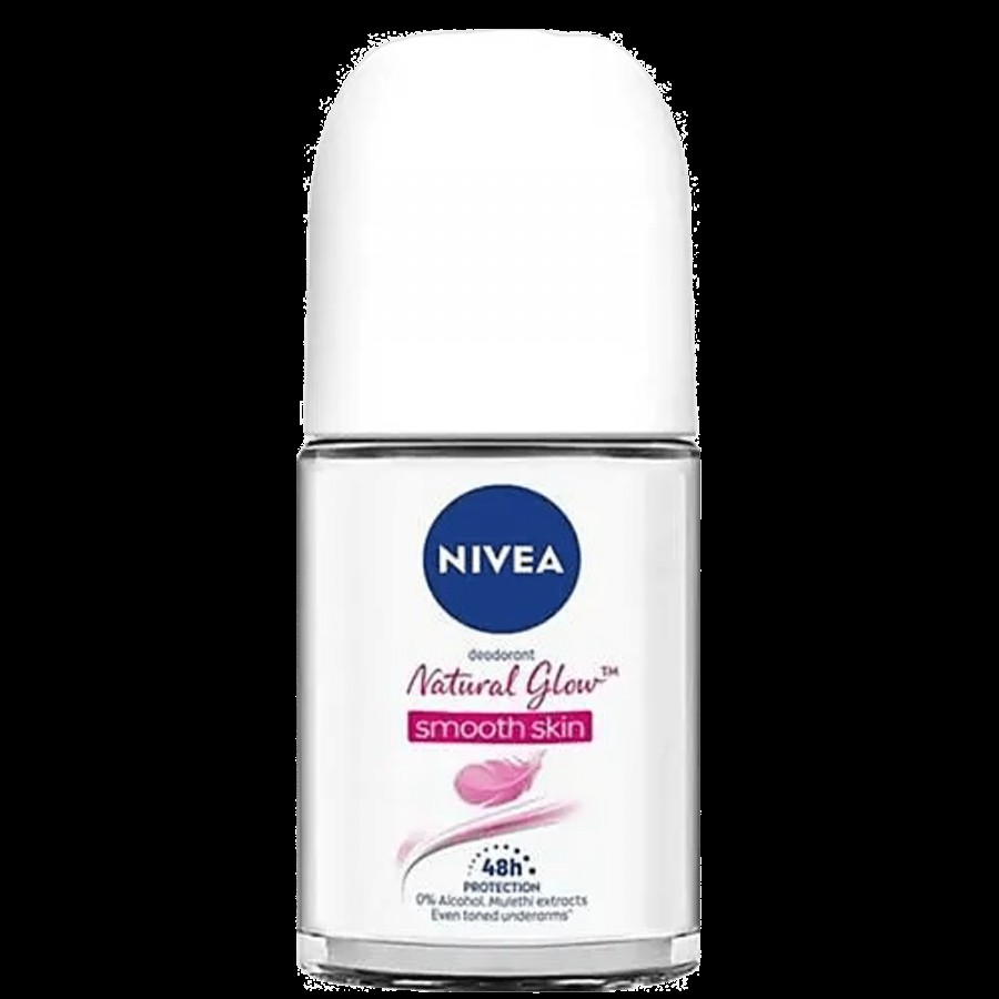 NIVEA Whitening Smooth Skin Deodorant Roll On - Even Toned Underarms