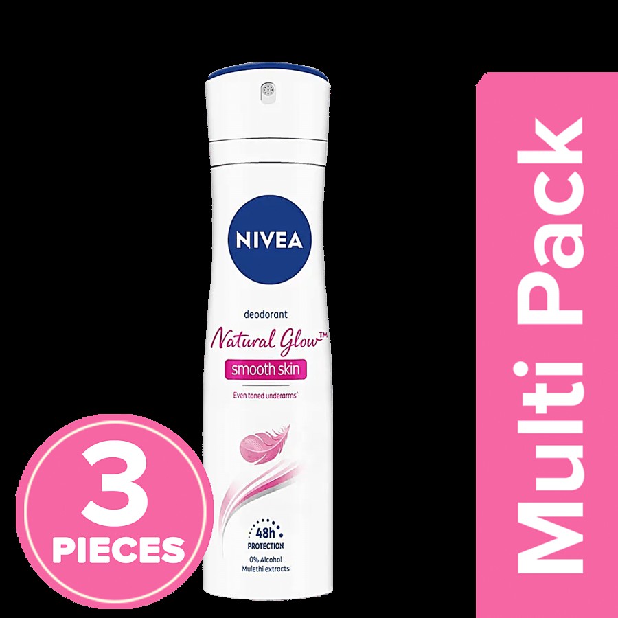 NIVEA Whitening Smooth Skin Women Deodorant For 48H Protection