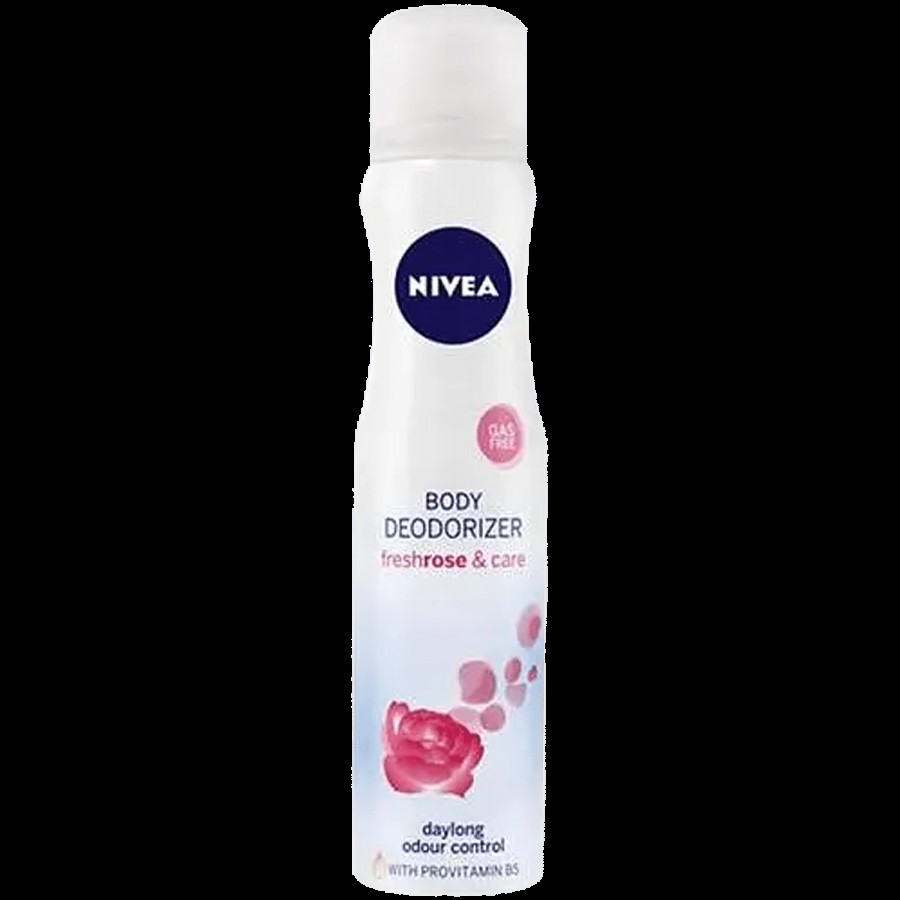 NIVEA Women Gas Free Deodorant - Fresh Rose & Care